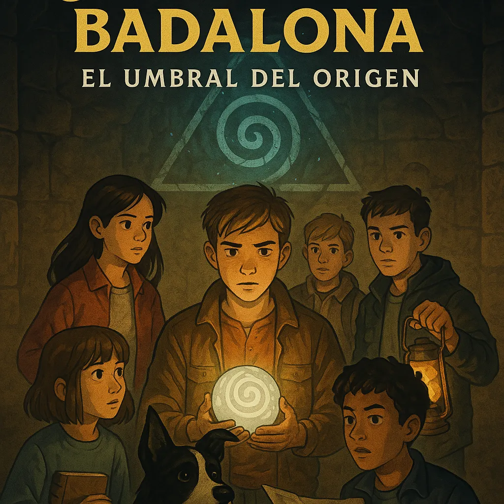 Grupo de jóvenes en la portada de Los Goonies de Badalona
